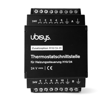 Thermostatschnittstelle für H10 (Zusatzoption H10/24-XI)