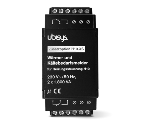 Wärme- und Kältebedarfsmelder für H10 (Zusatzoption H10-XS)
